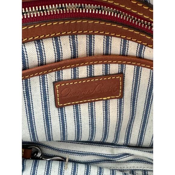 Dooney & Bourke Wayfarer Zip Tote Nylon w/ Vachetta Leather Trim - Picture 6 of 11